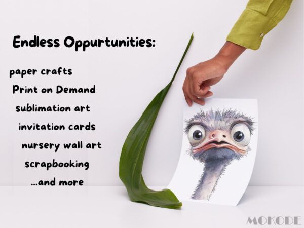 Funny Animals Clipart 28 Png, Cute Caricature Pets, Cat Watercolor, Funny Raccoon, Cartoon Animals, Digital Prints, Sticker Scrapbooking - Image 6