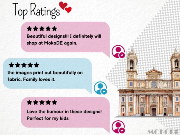 Famous Churches Clipart Png, Watercolor Church Notre Dame Cathedral, St. Peters Basilica, Catholic Church, Protestant Church Building Art - Image 6