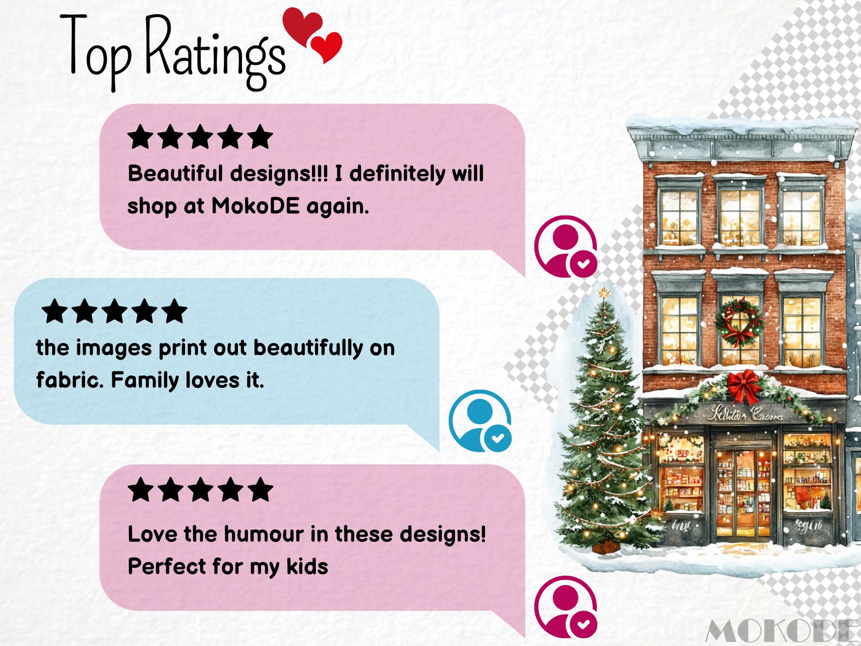 Watercolor Christmas City Clipart 31 Png, Festive Spirit, Winter House Landscape, Snowy Village Building Commercial Use, Digital Download - Image 6