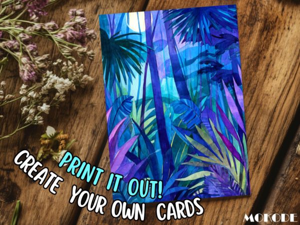 20 High Quality Watercolor Vibrant Jungle Designs Png, Amazon Rainforest Illustration, Scrapbook, Wall Art, Digital Download, Commercial Use - Image 9