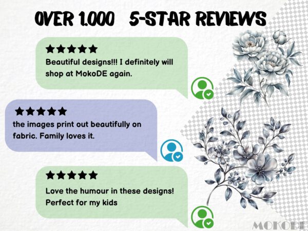 Silver Flowers Clipart, 32 Metallic Floral Graphics, Silvery Roses Png, Floral Overlays Crafting Material, Scrapbooking Art Invitations - Image 6