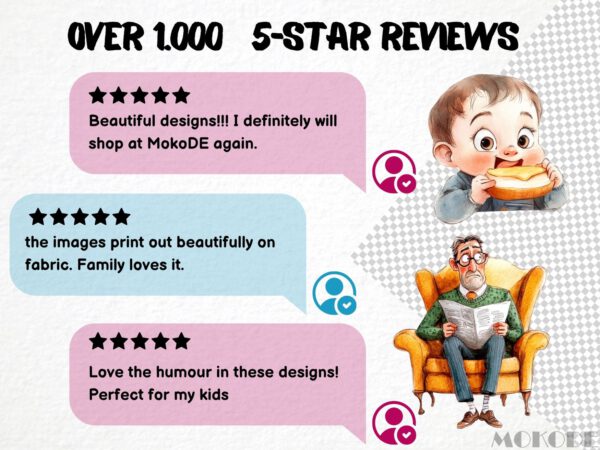 Funny Family Clipart 38 Png, Watercolor Kids Graphics, Mom and Dad Illustration, Quirky Baby Gift Art, Digital Prints, Instant Download - Image 7
