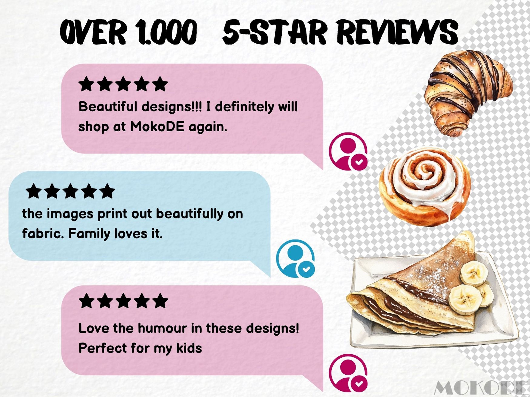 Watercolor Sweet Treats Clipart 86 Png, Cakes & Cookies Illustrations Chocolate Art, Birthday Cake, Ice Cream Digital Prints, Commercial Use - Image 8